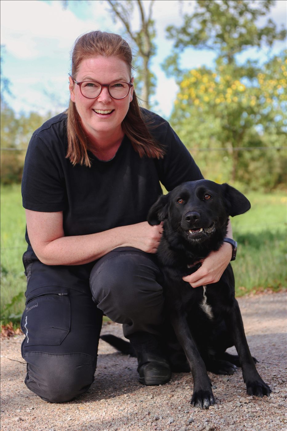 Bild från Veterinär Louise Karlssons verksamhet